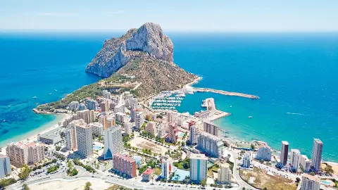Calpe, Felsen Peñón de Ifach-placeholder
