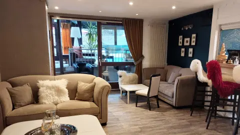 Lounge im Chalet Hôtel La Chaumière-placeholder