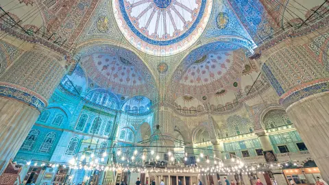Kuppeldach der Blauen Moschee-placeholder